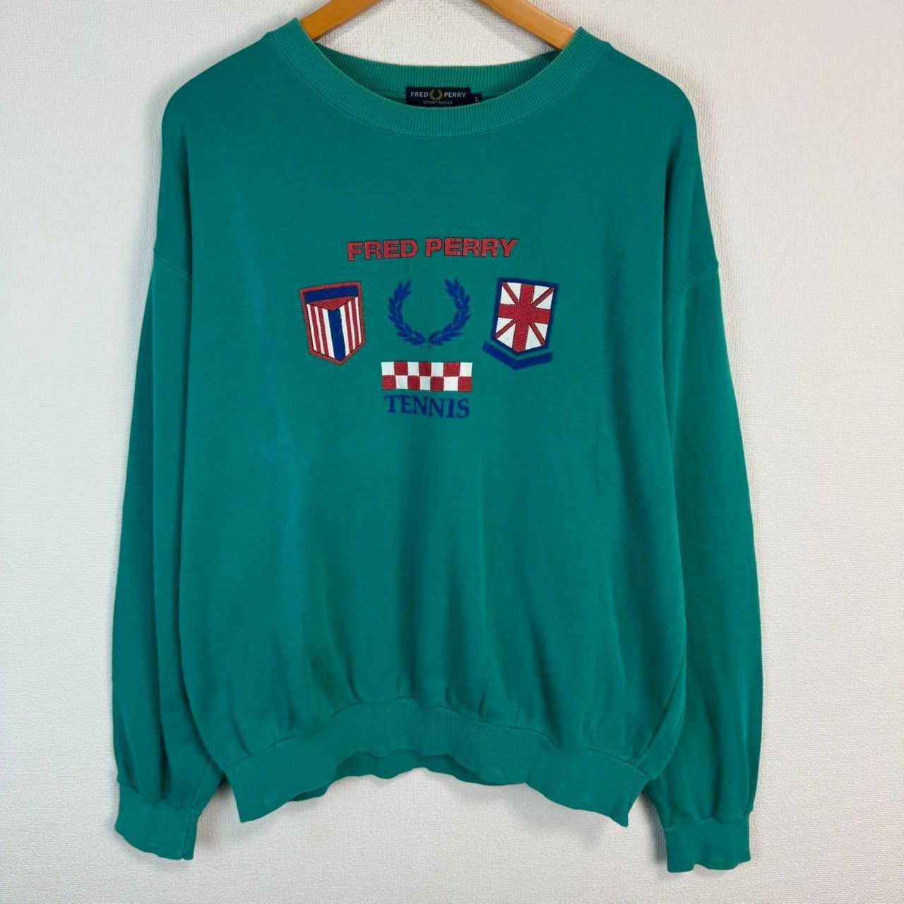 SALE】フレッドペリー FRED PERRY クルーネック スウェット