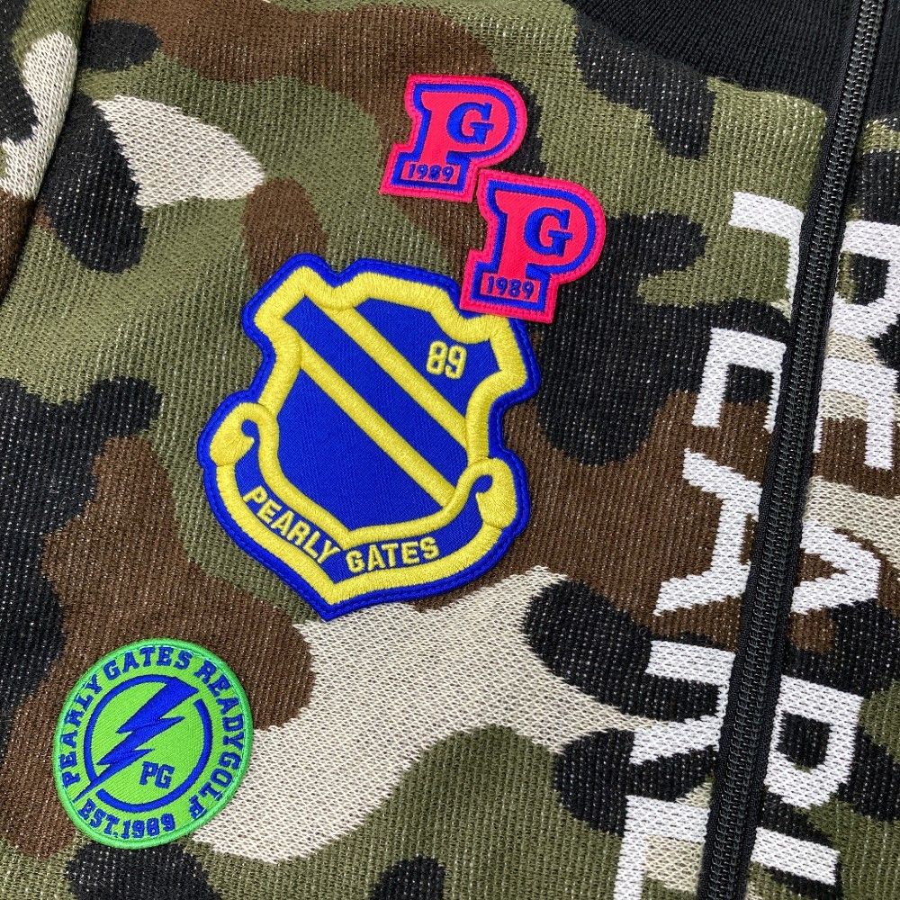 PEARLY GATES 迷彩柄ジャケット サイズ5 PEARLY GATES 迷彩ジャケット