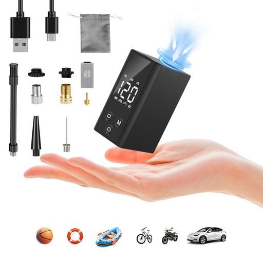 Amazon | COOSPO X1 自転車 空気入れ 電動 120PSI ロードバイク 電動