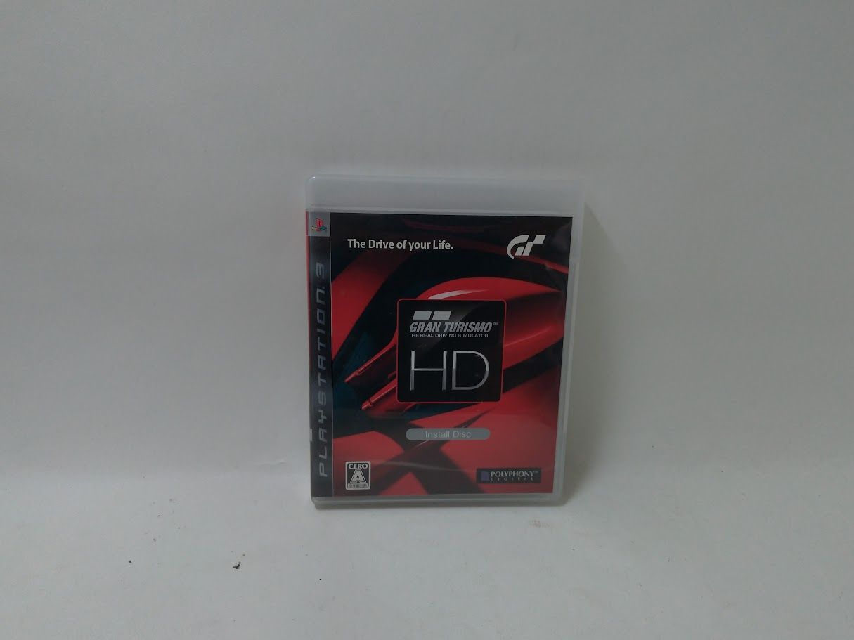 グランツーリスモHD インストールディスク PS3 状態 非良