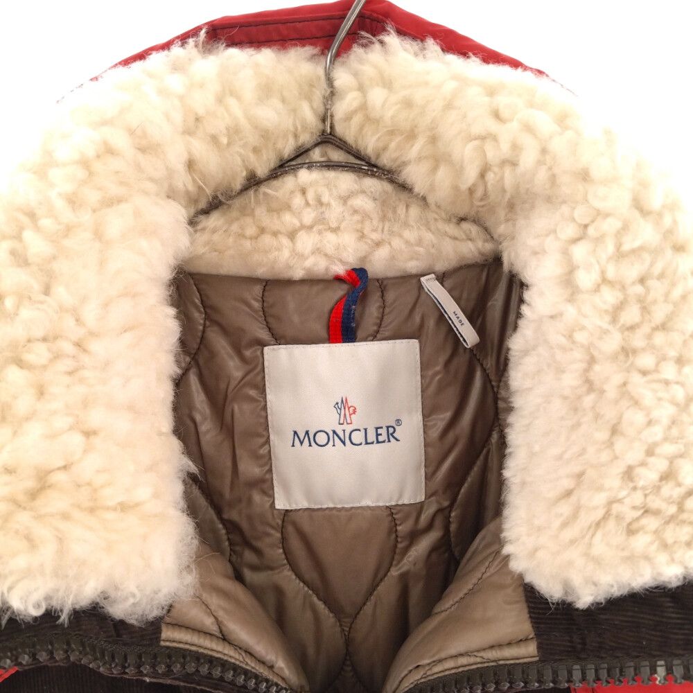 MONCLER (モンクレール) BIALSE ビアルス 襟ムートンボアダウン 
