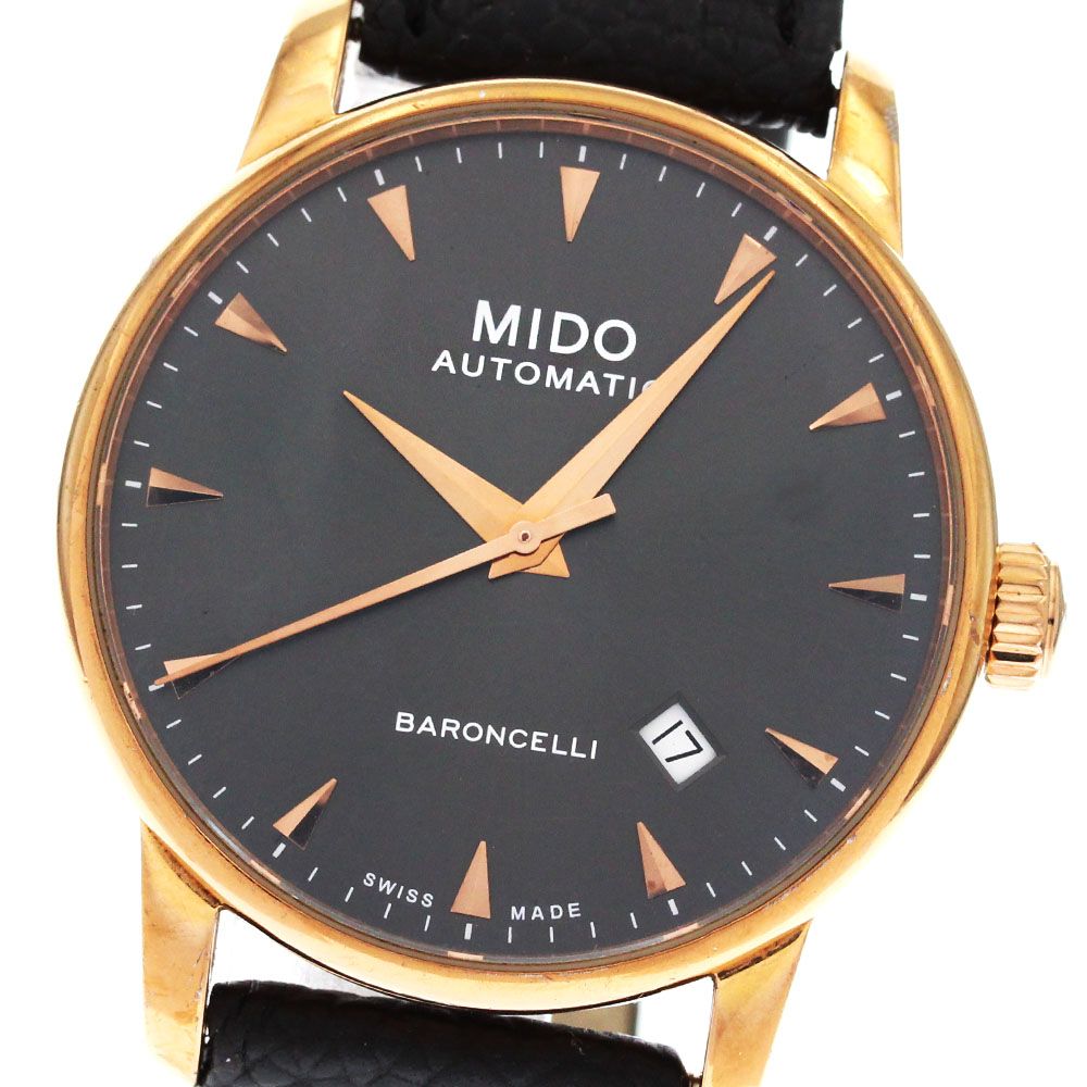 ミドー MIDO M8600.3.13.4 バロンチェッリ デイト 自動巻き メンズ_879265