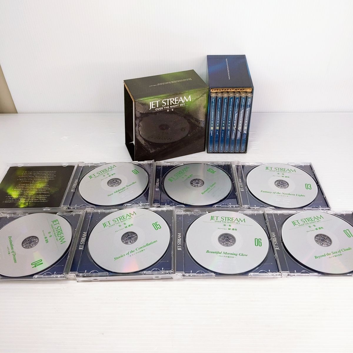 10▢ジェットストリーム第1集・第2集 CD14本セット NS0521-2 中古品】ジェットストリーム第1集・第2集 CD14本セット〇YR
