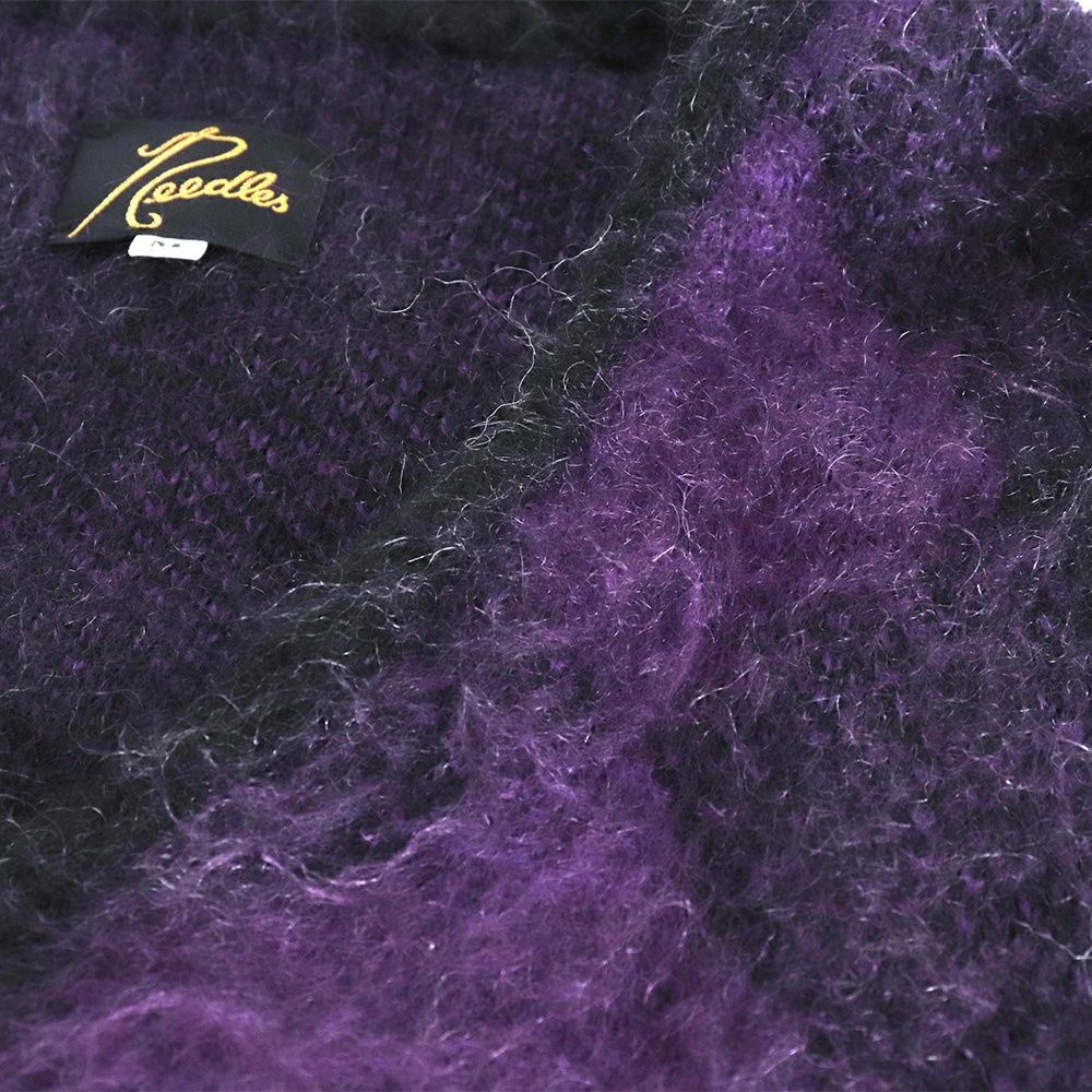 NEEDLES 21AW mohair diamond pattern cardigan モヘア NEEDLES 21AW mohair diamond pattern cardigan モヘア