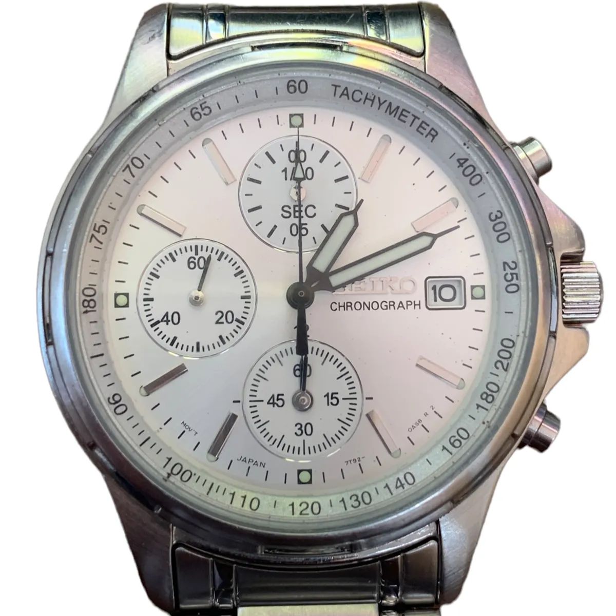 超美品】Seiko セイコー 7T92-0BA0 メンズ腕時計 - メルカリ