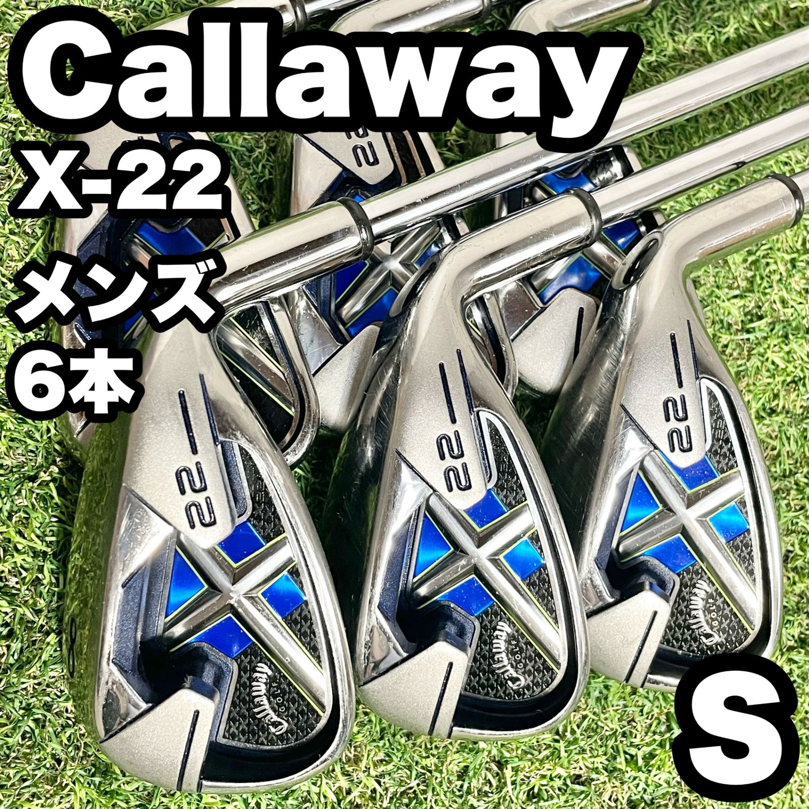 レフティキャロウェイ X22 アイアン 6本N.S.PRO 950GH S 左