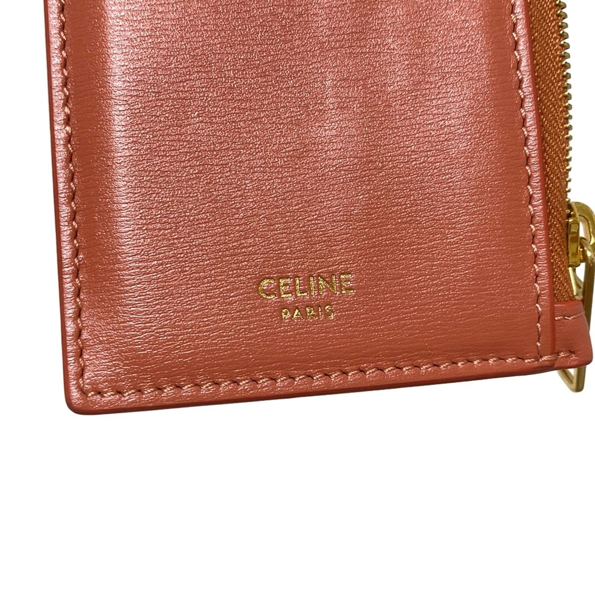 【大人気！！】CELINE コインケース ブラウン 楽天市場】セリーヌ CELINE コインケース ポーチ ブラウン
