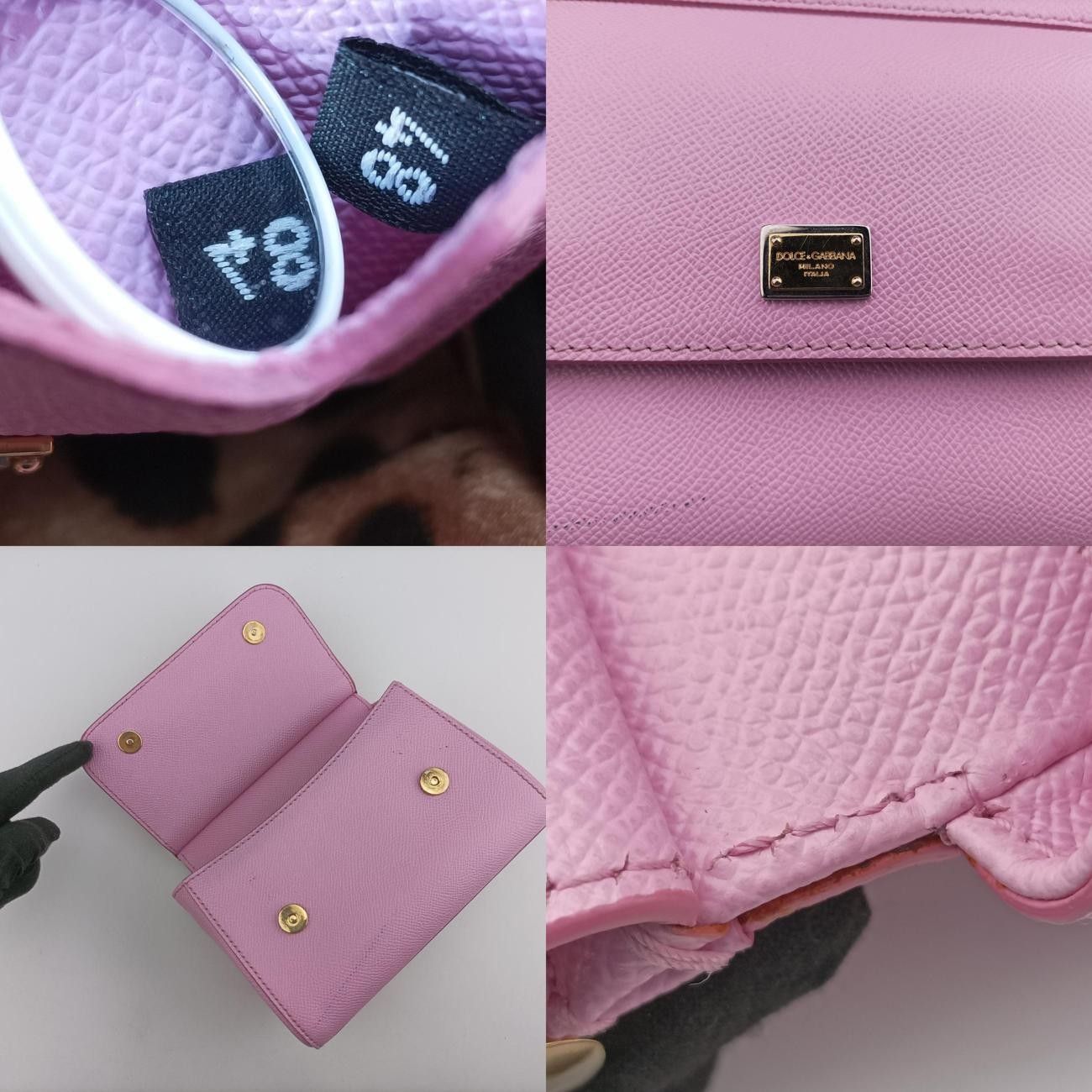 ドルチェ&ガッバーナ ピンクレザースリングバック デコルテ SS25 春カラーに心弾む、ドルチェ&ガッバーナのバッグ＆レザーグッズ