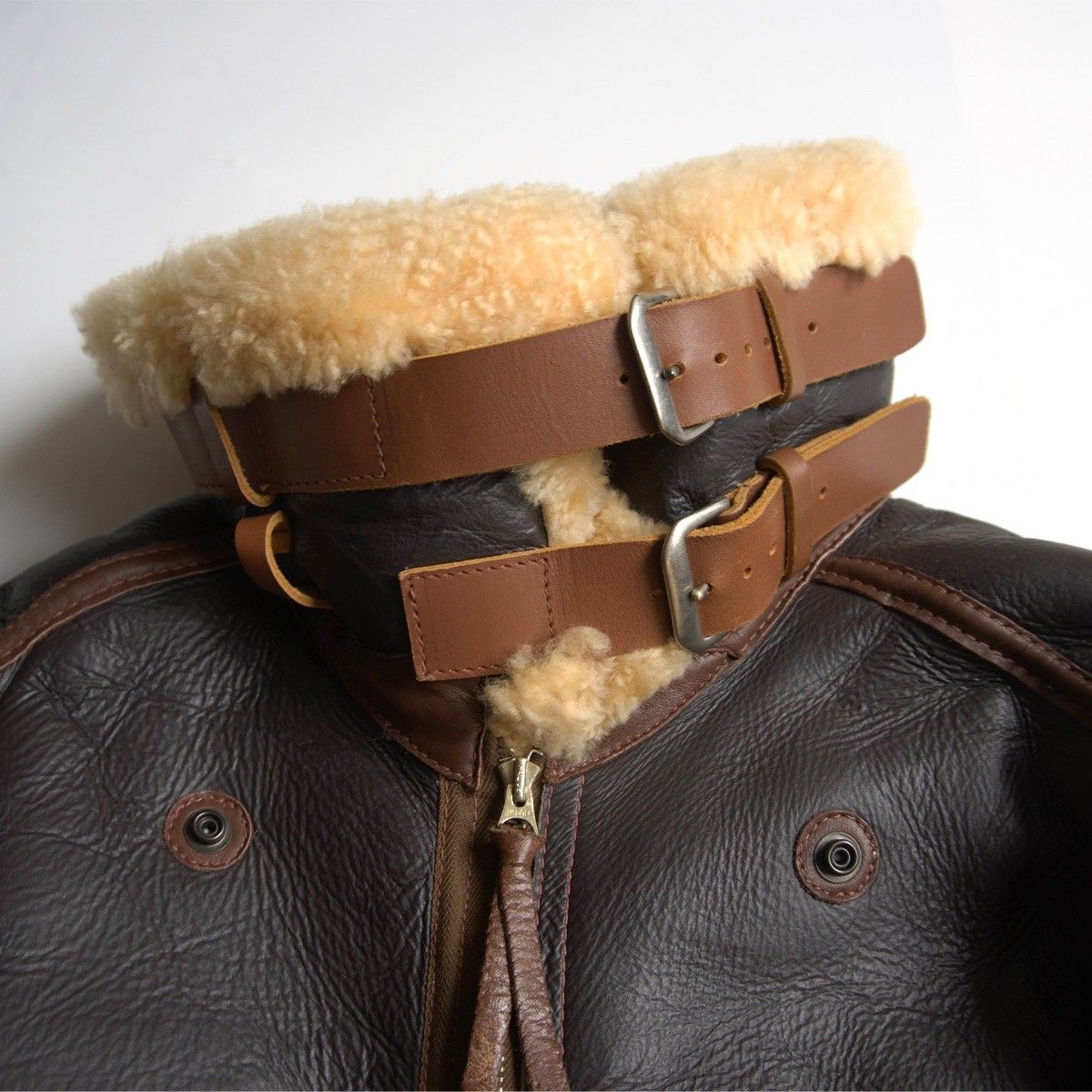 美品/大戦モデル】EASTMAN LEATHER CLOTHING【B-3 ムートン フライト