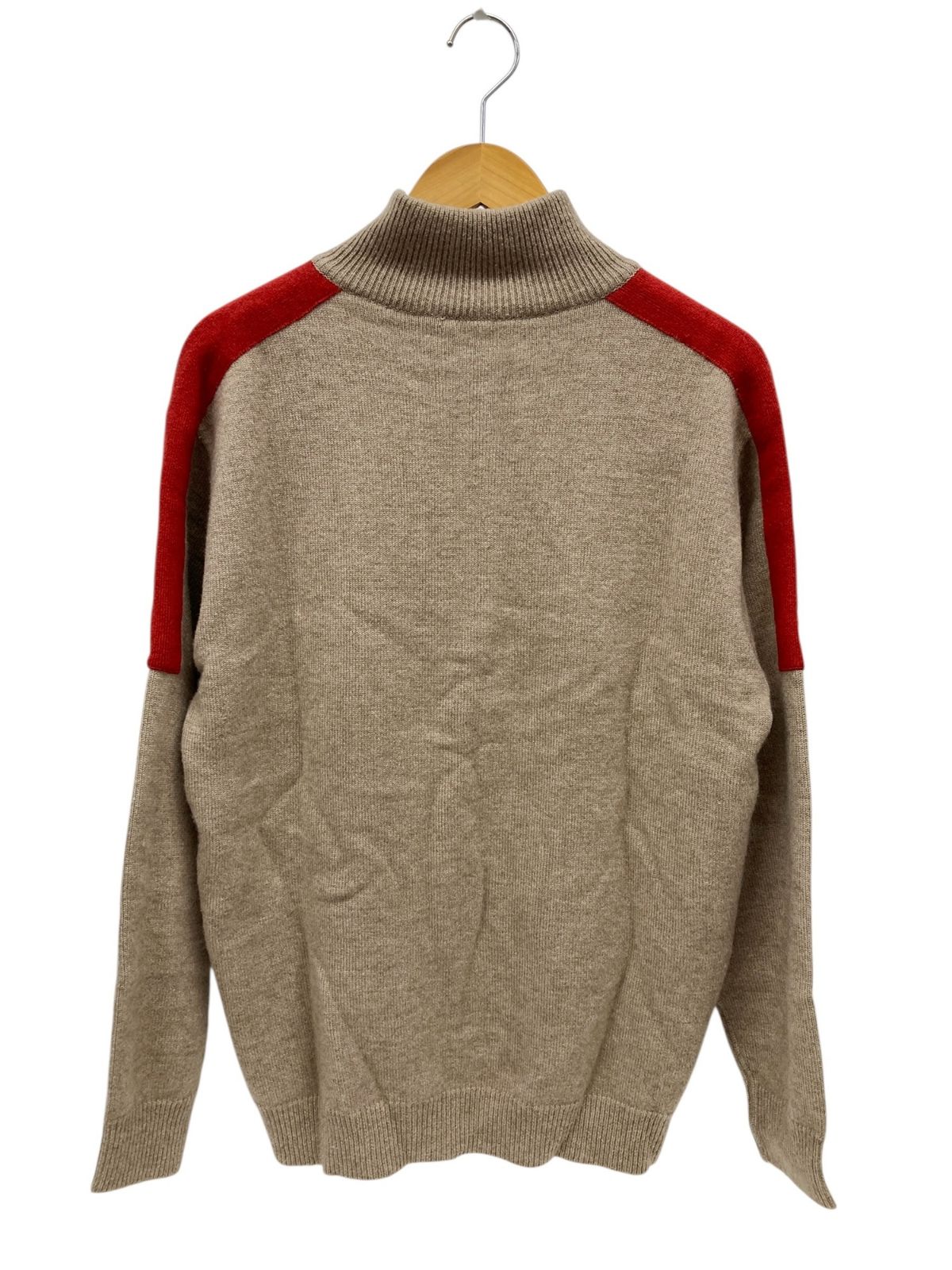 ETRO (エトロ) カシミア100％ ハイネック ハーフジップ ニット プル