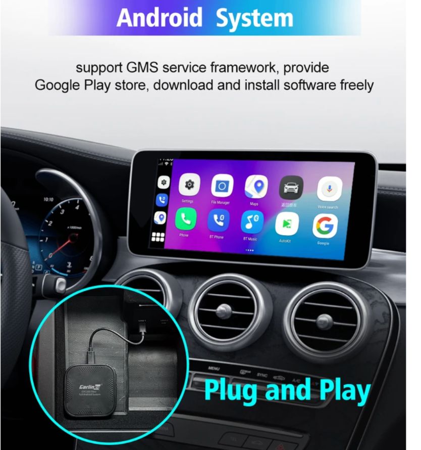 Carlinkit Tbox CarPlay AI Box リモコン付