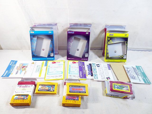 任天堂 - 新品同様　任天堂　GBA　ゲームボーイアドバンス　ファミコンミニ 謎の村雨城 リンクの冒険 ゼルダの伝説　パルテナの鏡　ゼビウス　セット 新品同様 任天堂 GBA ゲームボーイアドバンス ファミコンミニ 謎