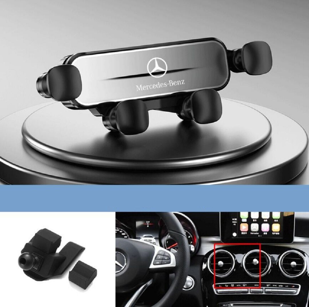 メルセデス ベンツ GLCクラス Cクラス 用 携帯 スマホホルダー 車載 2015年-2018年用 3色選べる
