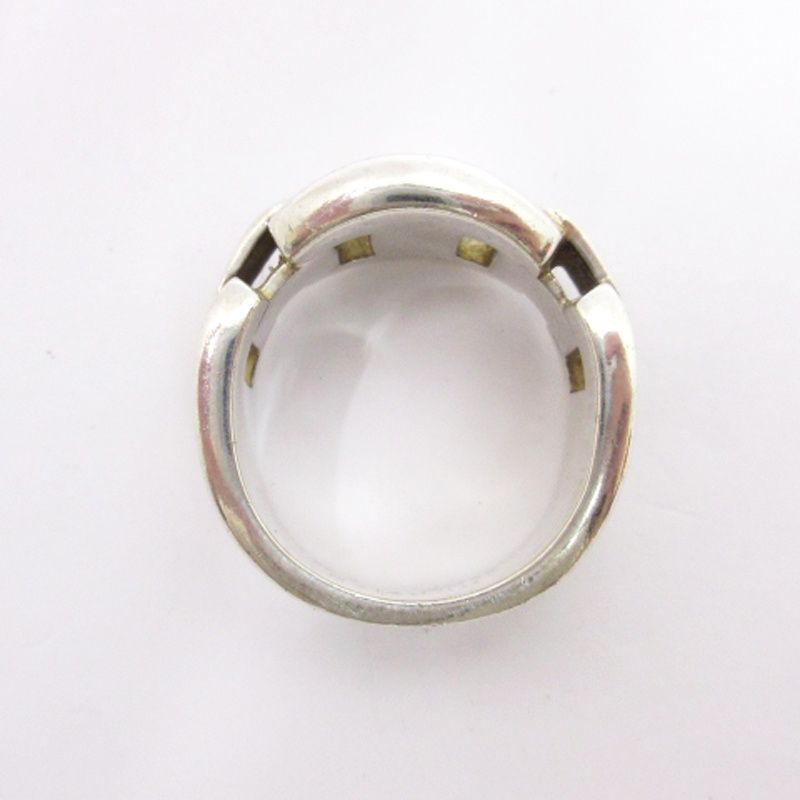 エルメス HERMES カシオペア リング 指輪 AG925 シルバー 52 10号 約