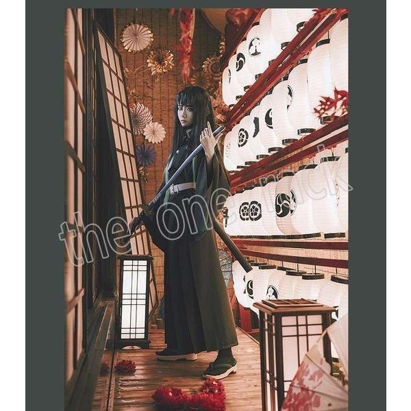 霞柱時透無一郎衣装ウィッグ靴道具刀鬼殺隊隊服コミケ子供向けコスチューム BJ0924ML02
