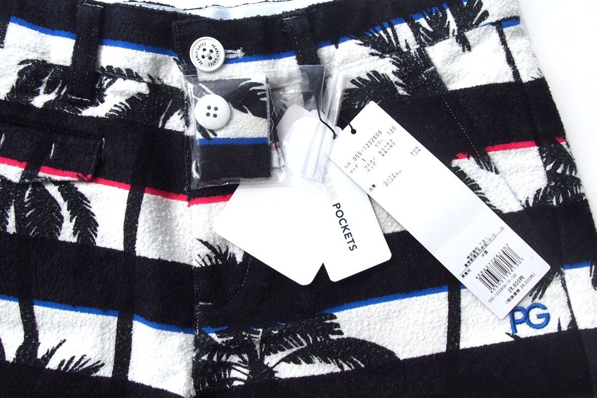 ｜♥｜パーリーゲイツ｜pearly gates｜ヤシの木×ボーダー柄