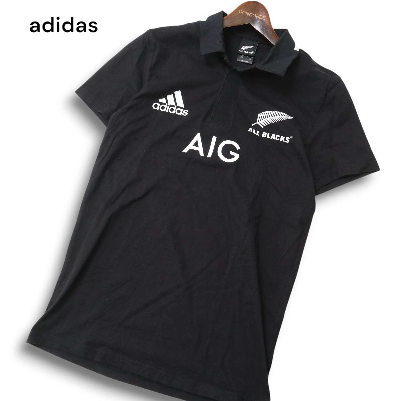 アディダス adidas ポロシャツ　all Blacks sサイズ Amazon.co.jp: [アディダス] ポロシャツ オールブラックス