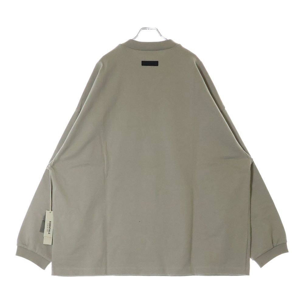 未使用　ESSENTIALS HEAVY ロゴカットソー ロンT FEAR OF GOD ESSENTIALS (フィアオブゴッド エッセンシャルズ) L