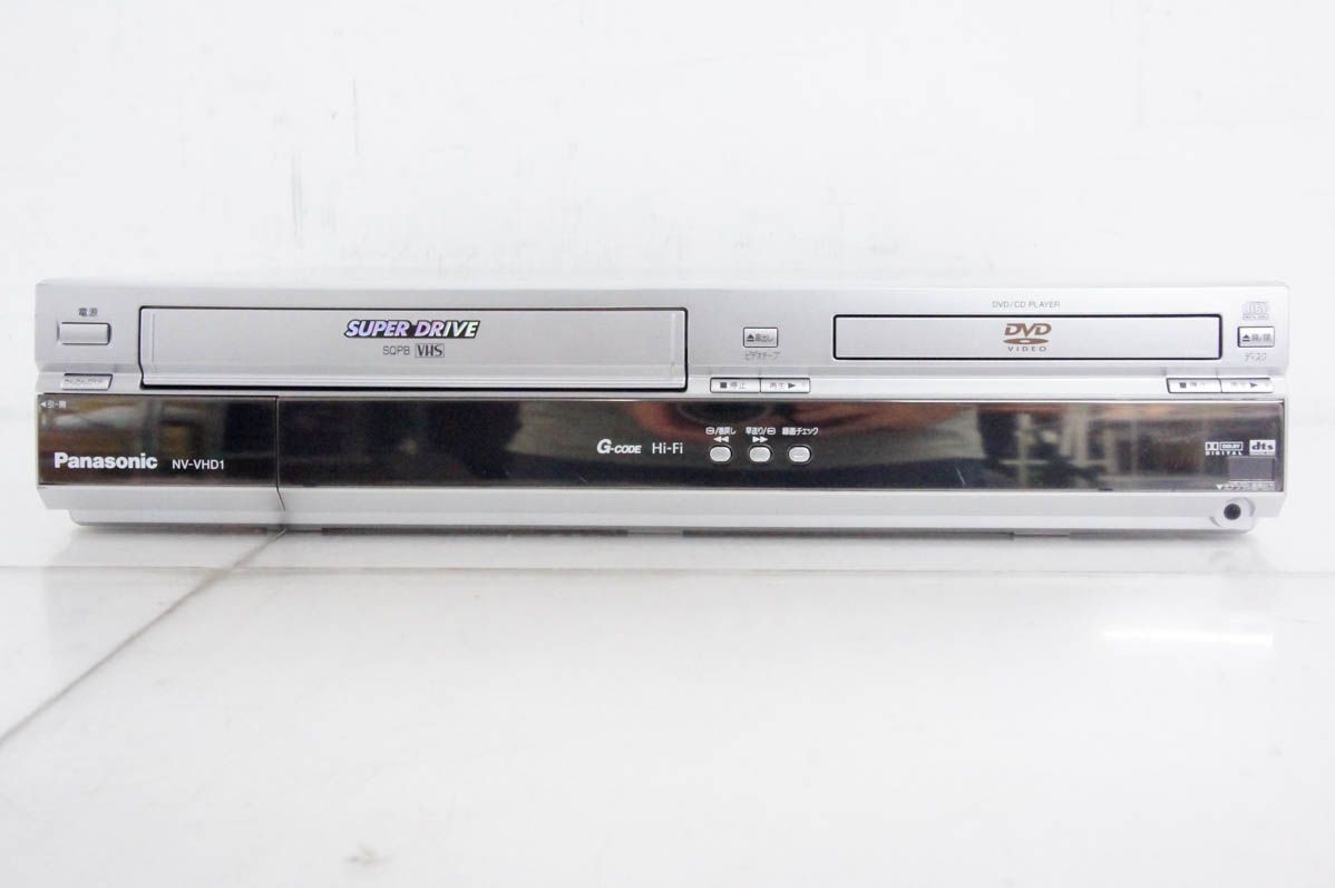 完動品】Panasonic NV-VHD1 VHS/DVDビデオデッキ 【公式通販】