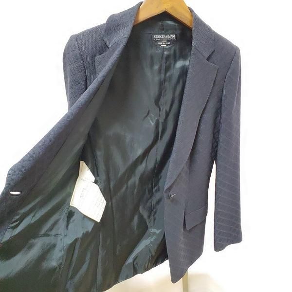 anc ジョルジオアルマーニ Giorgio Armani ジャケット 38 黒