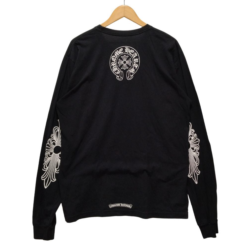 CHROME HEARTS クロムハーツ ネックロゴ スリーブフローラル