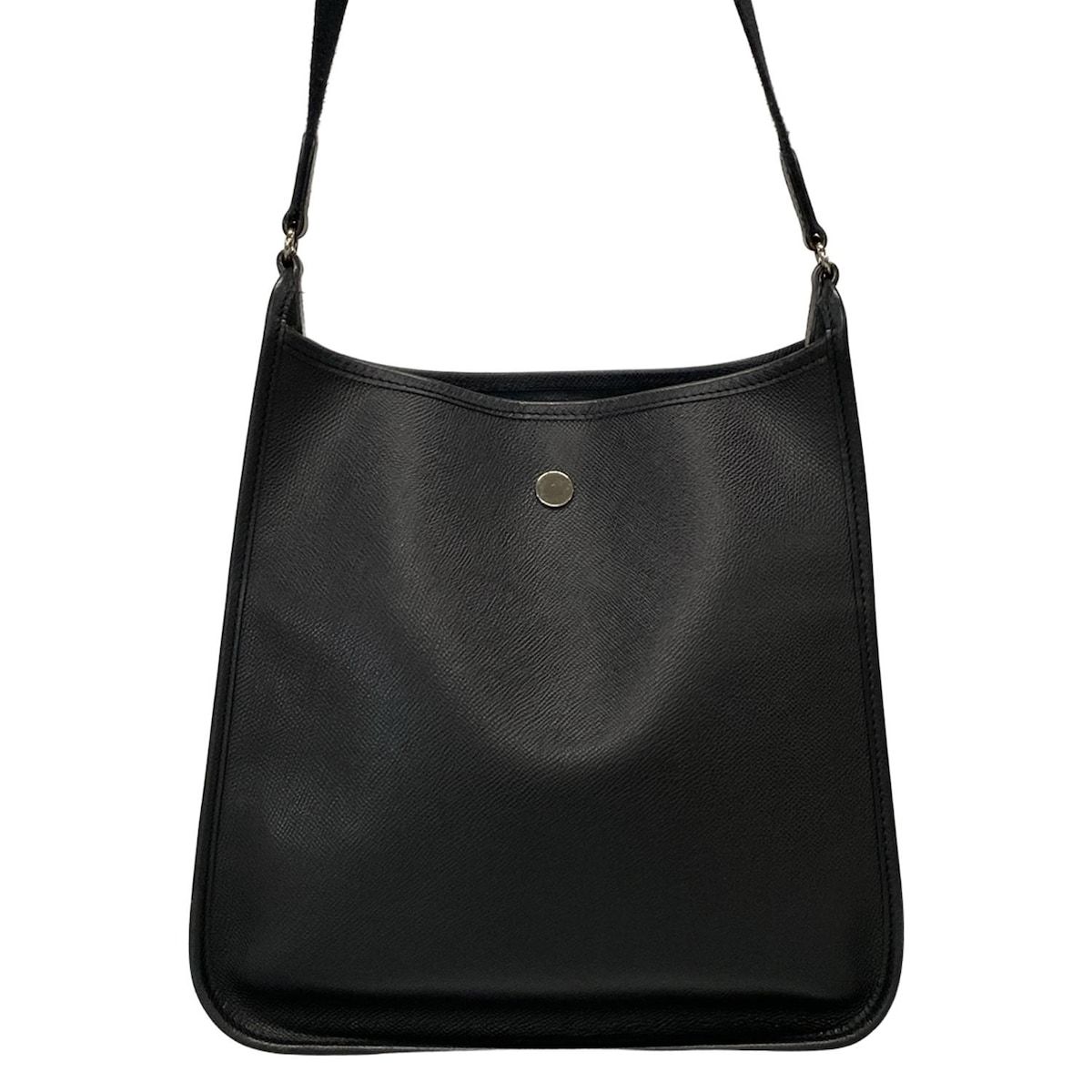 HERMES エルメス ショルダーバッグ 黒 - 4500324N0016 HERMES(エルメス) ショルダーバッグ レディース ヴェスパPM 黒