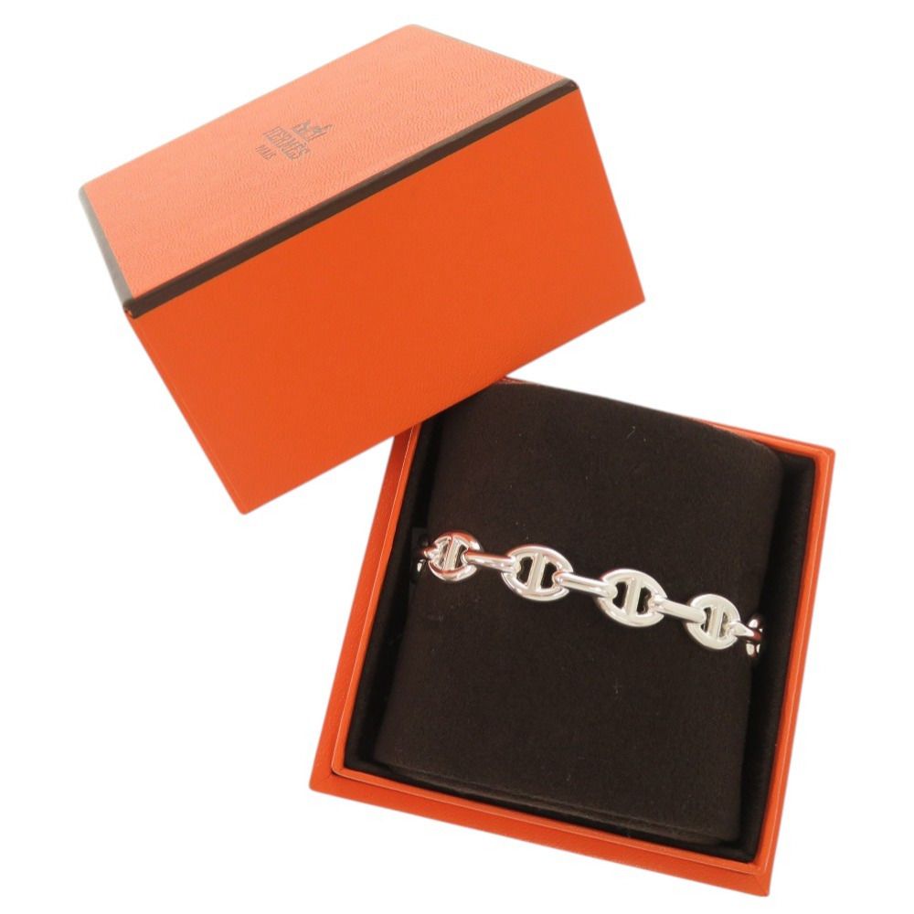 新品同様 エルメス シェーヌダンクル アンシェネ LG シルバー925