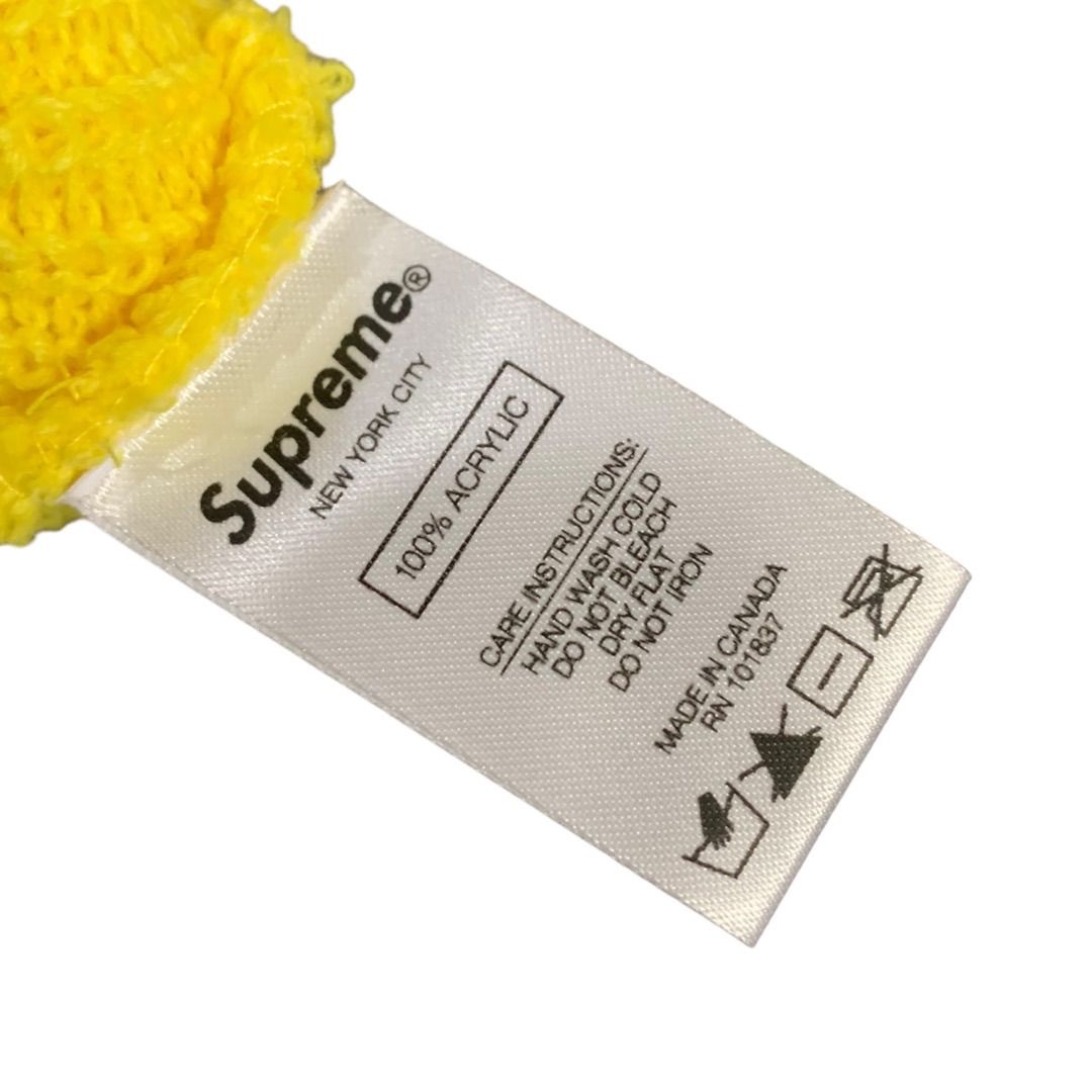 231225ABB1○ Supreme Loose Gauge Beanie FW 23 yellow ニット帽 