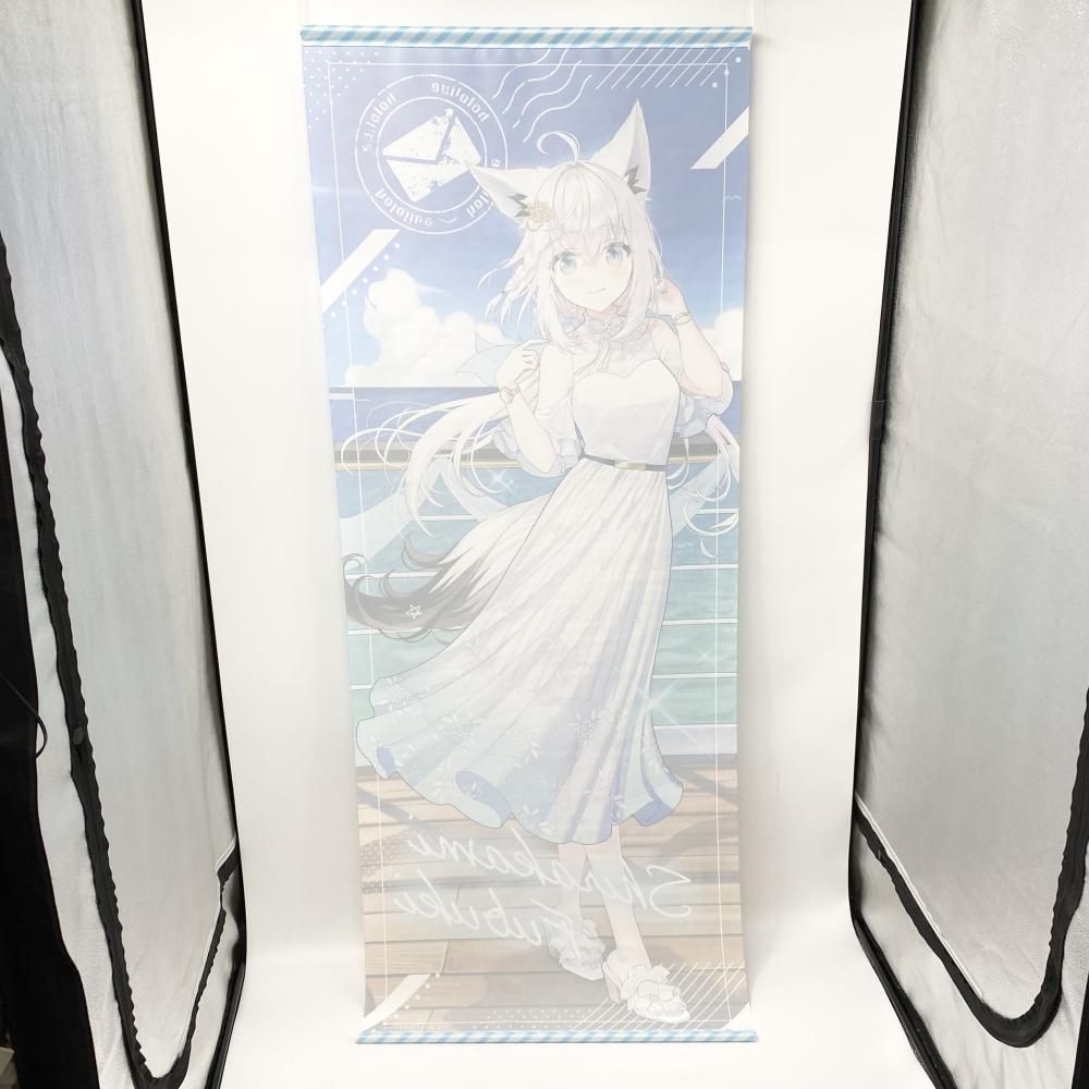 ホロライブ DMMスクラッチ 超BIGタペストリー 白上フブキ ホロなゾンビ