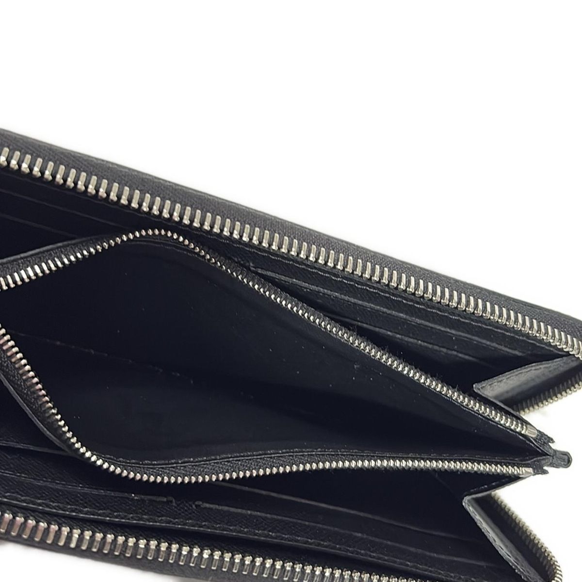 【美品】　ルイヴィトン　ポルトフォイユ　エピ　M60915 長財布　黒　メンズ ヴィトン 財布 メンズ 長財布 エピ 正規品 ポルトフォイユ