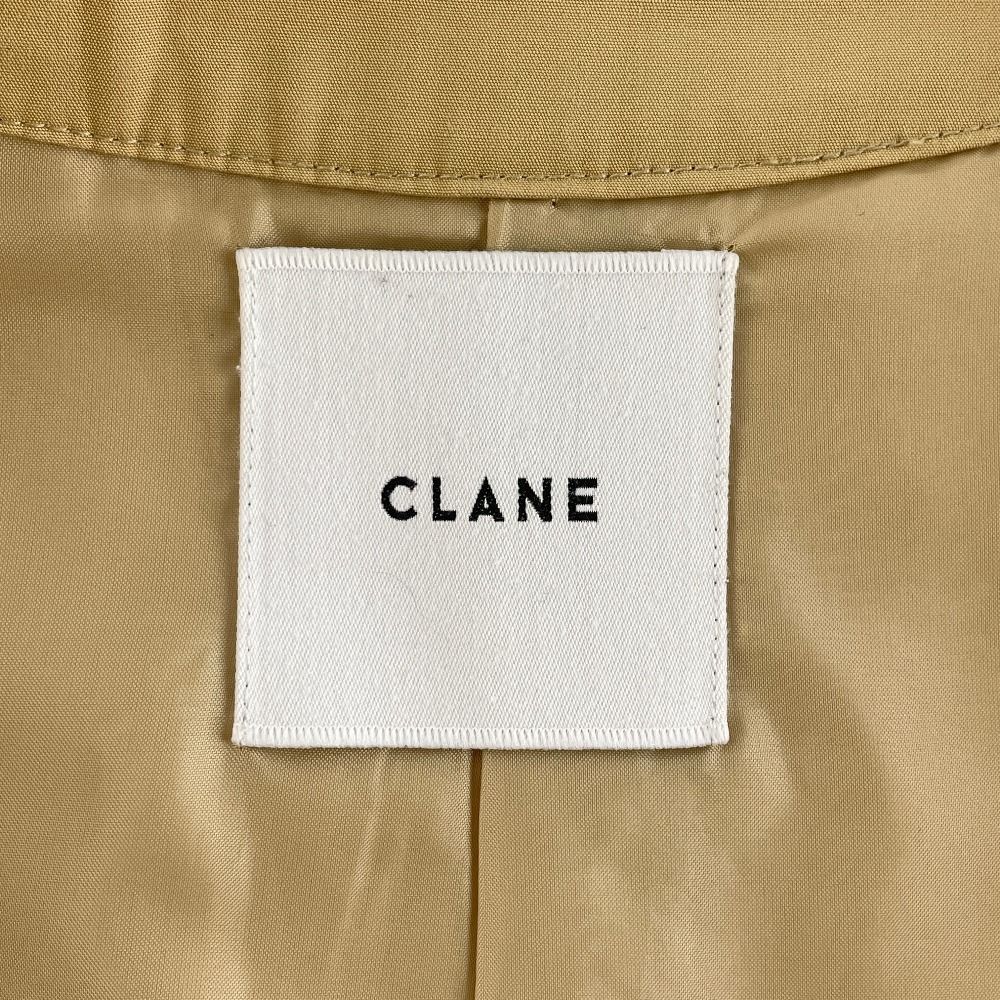 CLANE クラネ ベージュ 12101-0042 2WAY SQUARE SLEEVE TRENCH COAT 1