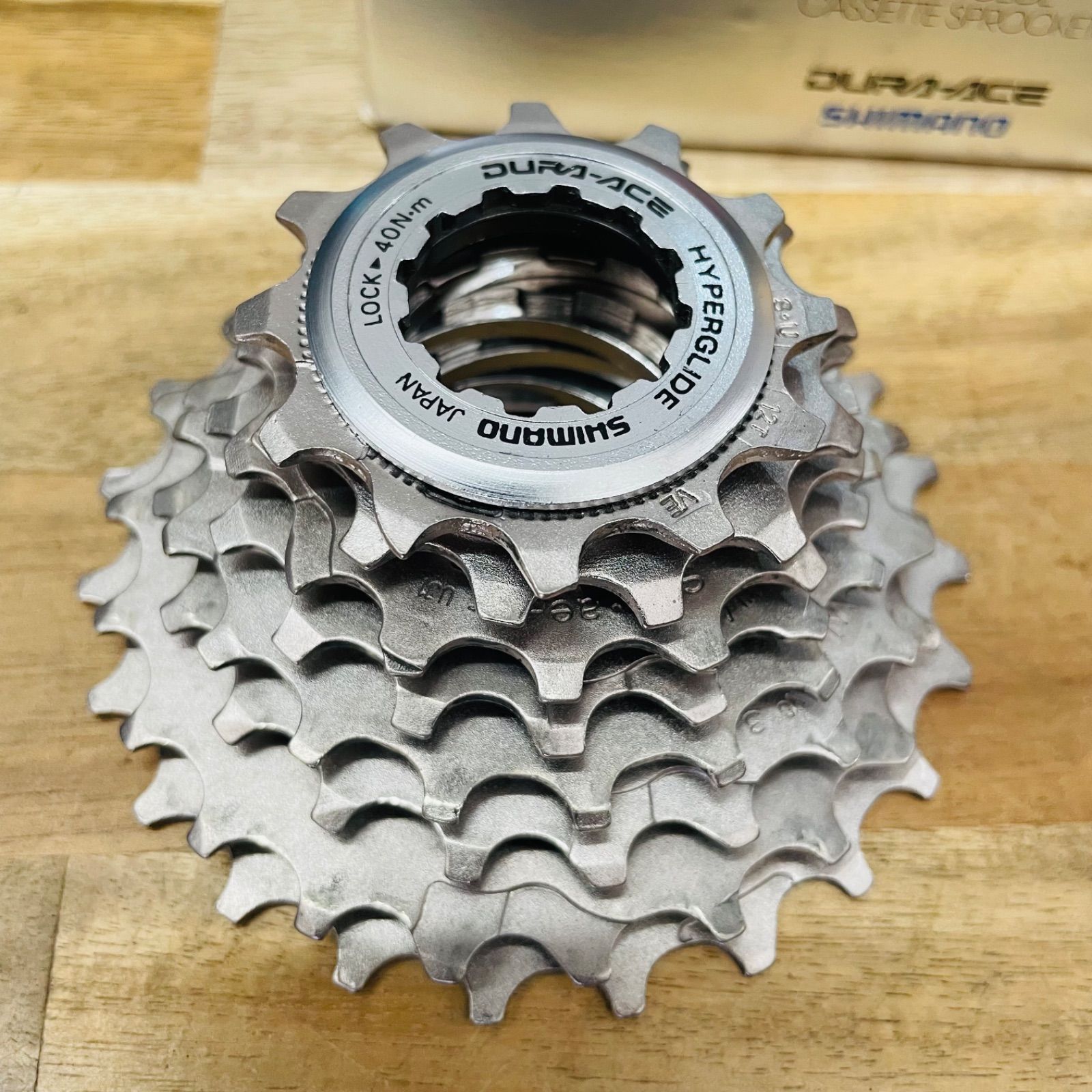 DURA-ACE 8s カセット スプロケット CS-7401 12-23T デュラエース シマノ SHIMANO 74デュラ 箱付き レア  クリーニング済 8速 - メルカリ