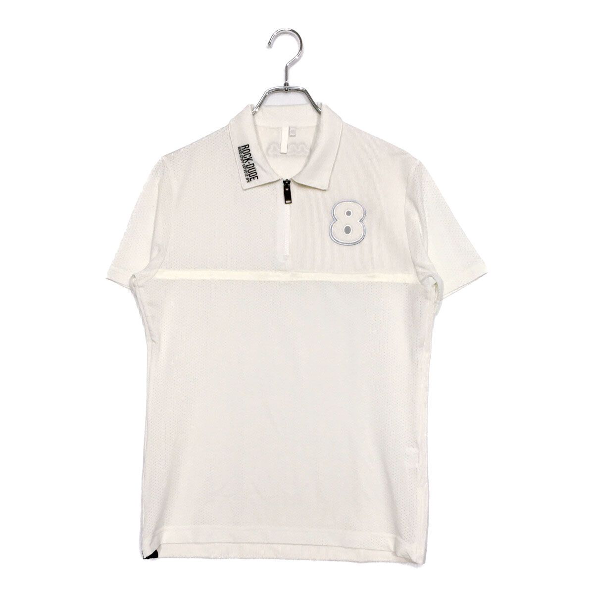 中古 メンズ ロックデュード ROCK・DUDE 半袖ポロシャツ 2(M) 白