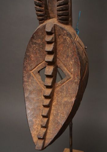 TAO　モシ族 マスク アフリカ ブルキナファソ アフリカ ブルキナファソ モシ族 マスク 仮面 No.315 木彫り