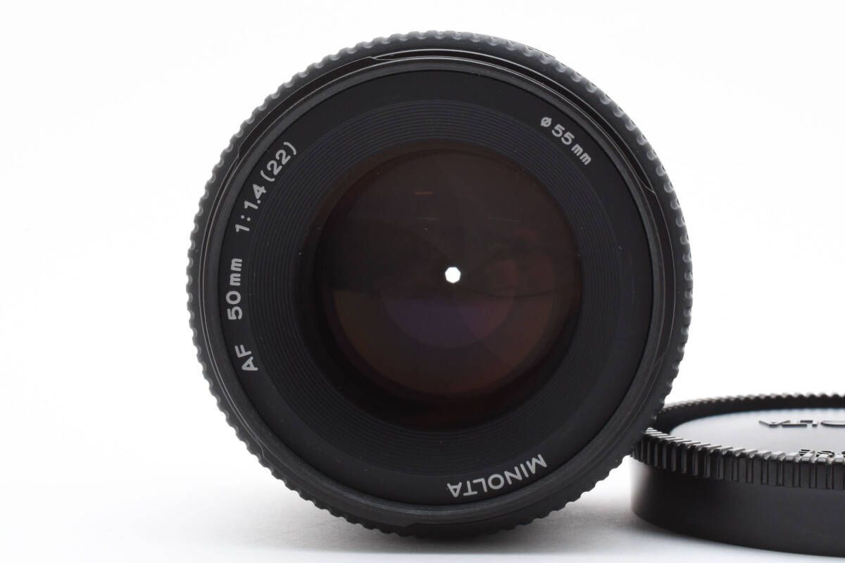 ☆極上品☆MINOLTA ミノルタ AF 50mm 販売済み F1.4 NEW フード付き