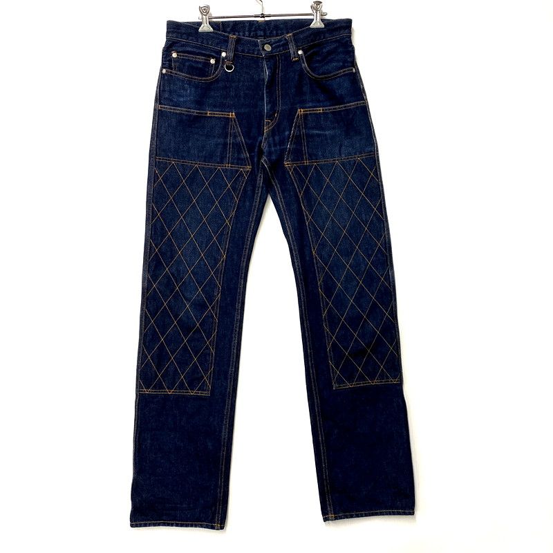メンズ KOJIMA GENES 児島ジーンズ 13OZ DOUBLEKNEE STRAIGHT DENIM 13オンス ダブルニー ストレート デニム パンツ ジーンズ ボトムス 156-250218-as-21-IZU