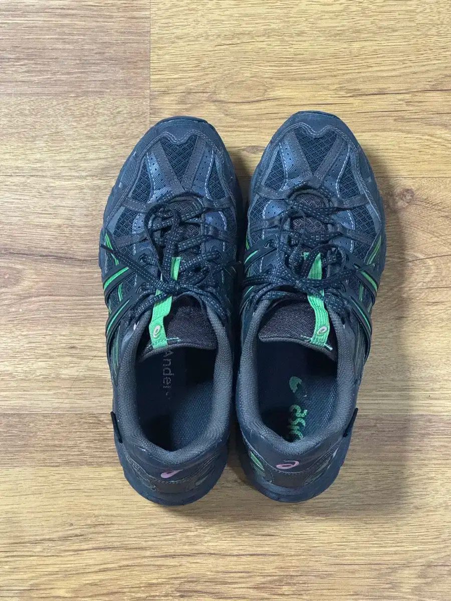 【雷市場（ポンジャン）商品韓国直送】 Asics(アシックス) Andersson Bell(アンダースンベル) ゲル ゲルソノマ 15 ー 50 黒 グリーン 280mm これは