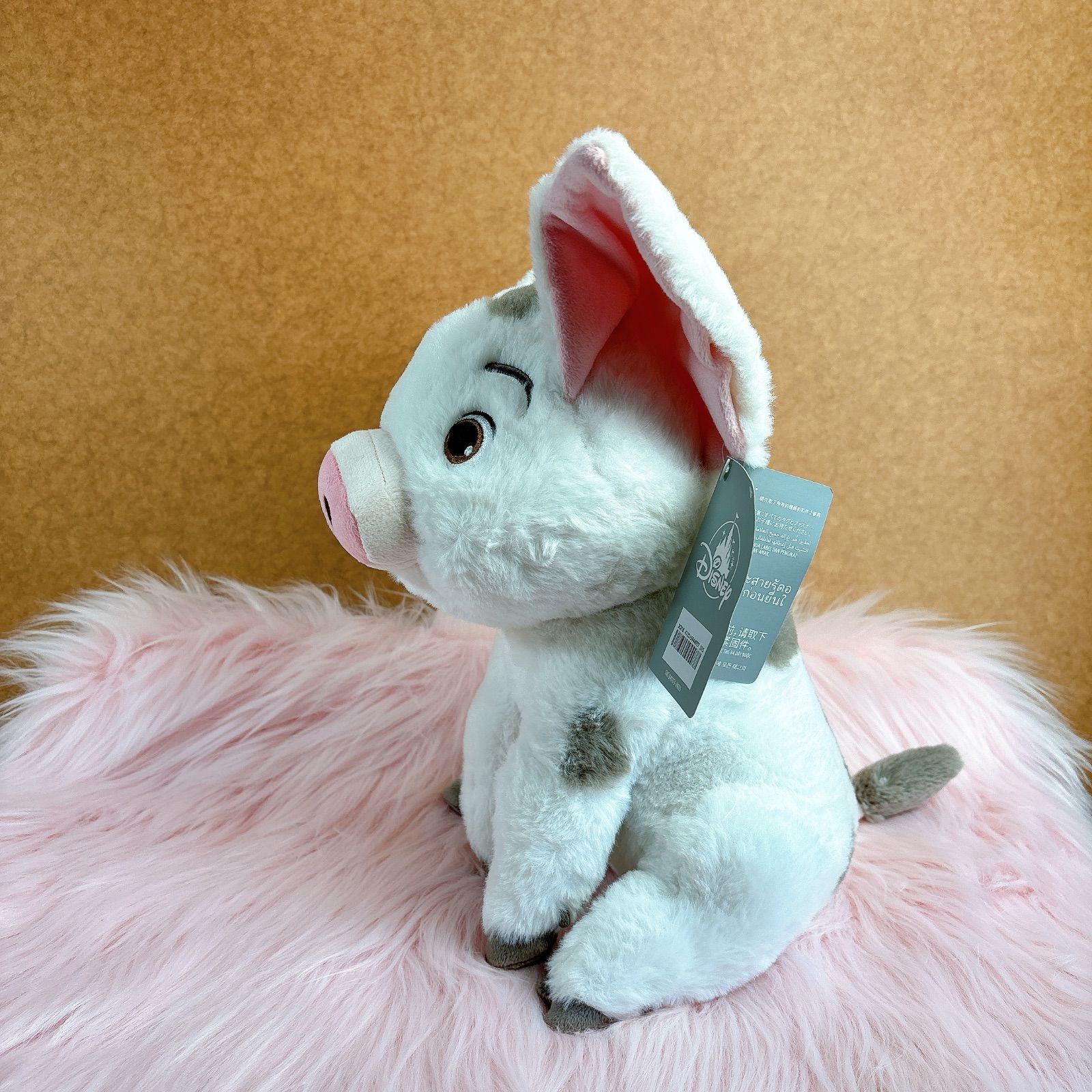 新品★プア★モアナと伝説の海★ふわふわマシュマロぬいぐるみ　大　海外ディズニー ぬいぐるみ プア ぬいぐるみ 「モアナと伝説の海」 ディズニー