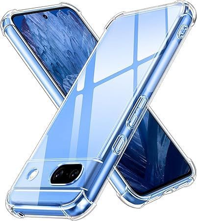 LAYJOY 対応 Google Pixel 8a ケース 耐衝撃 透明ソフトTPU 軽薄