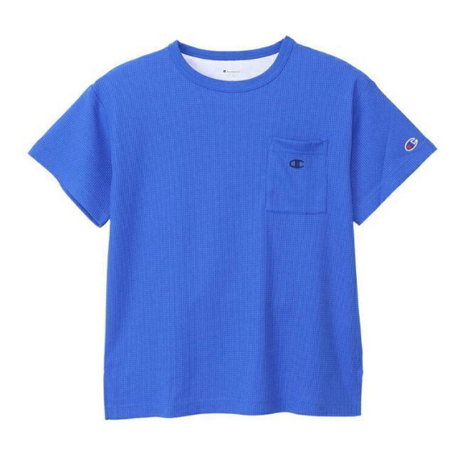 HANES ヘインズ SHORT SLEEVE ウィンザーブルー 150サイズ CK-XS320 350 | スポーツ 運動 服 衣類 ウエア ウェア トップス ショートスリーブ Tシャツ 半袖 着心地 速乾性 UVカット 紫外線対策 効果 シンプ