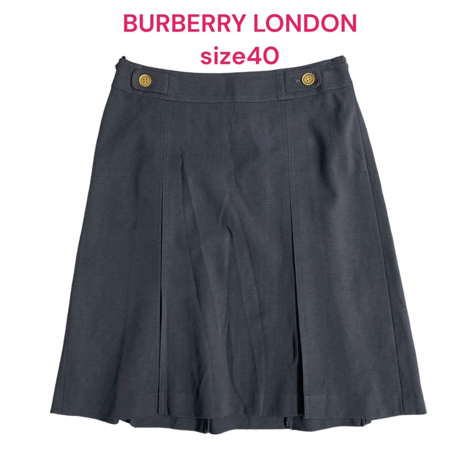 Burberry プリーツスカート【クリーニング済】