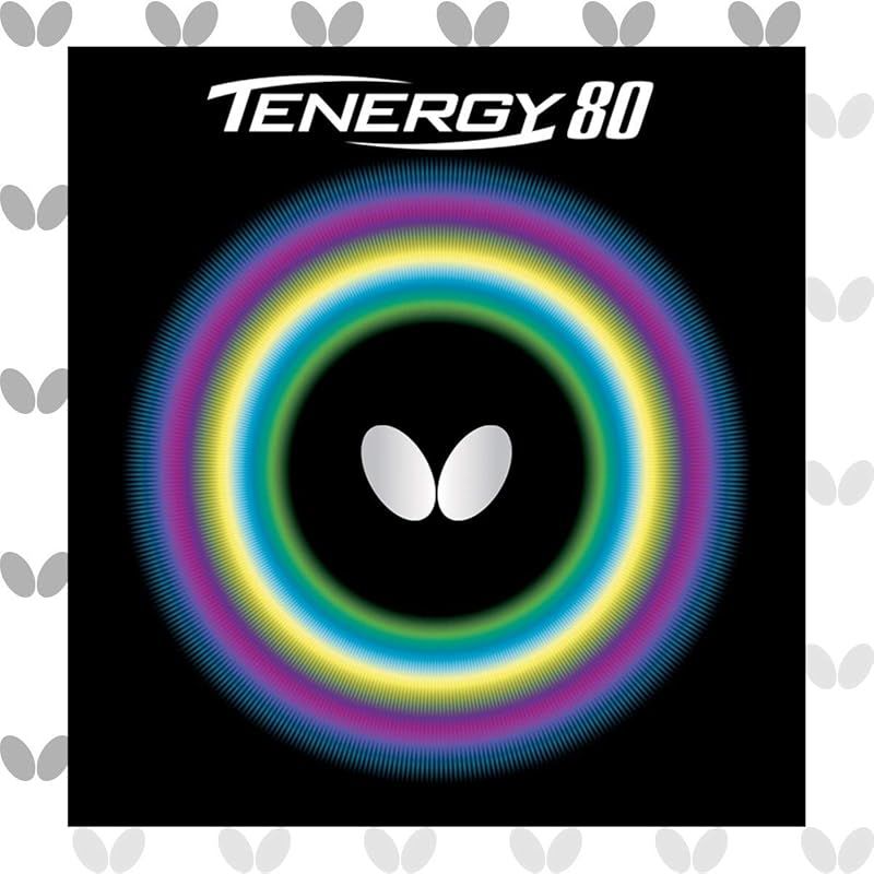 バタフライ(Butterfly) 卓球 ラバー テナジー・80 裏ソフト テンション (スピン) 05930 ブラック 厚