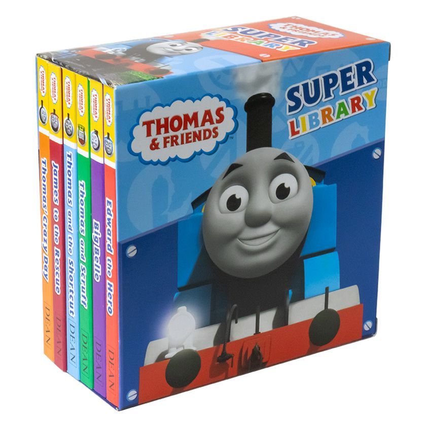 新品未読】英語 洋書 絵本 トーマス THOMAS & FRIENDS SUPER LIBRARY 6冊セット - メルカリ