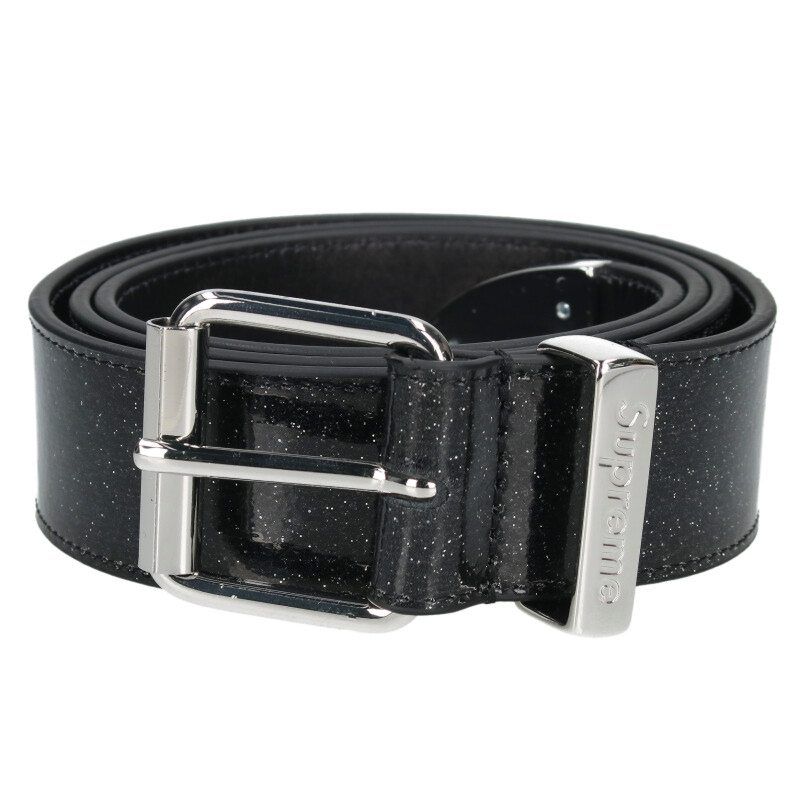 シュプリーム 22AW Glitter Vinyl Ranger Belt グリッターベルト
