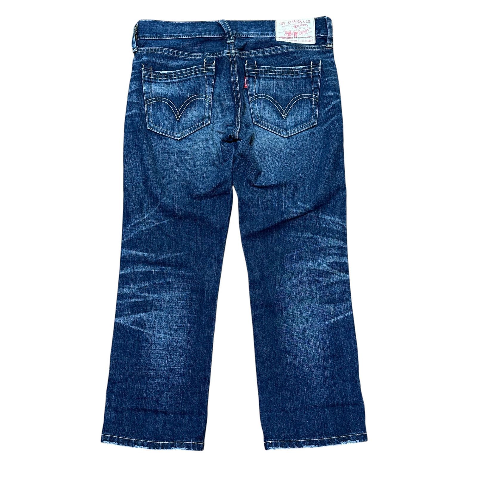 LEVI'S OW342-0005 ベトナム製 クロップド テーパードデニム