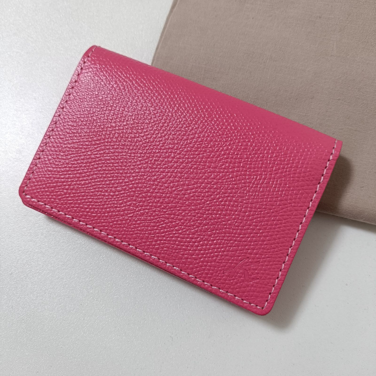 Kitamura キタムラ カードケース 名刺入れ ピンク 未使用 - メルカリ