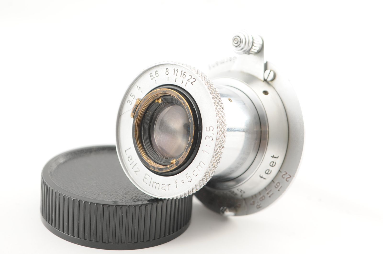 leica elmar 5cm f3.5 赤エルマー 光学美品 Leica Elmar エルマー 5cm