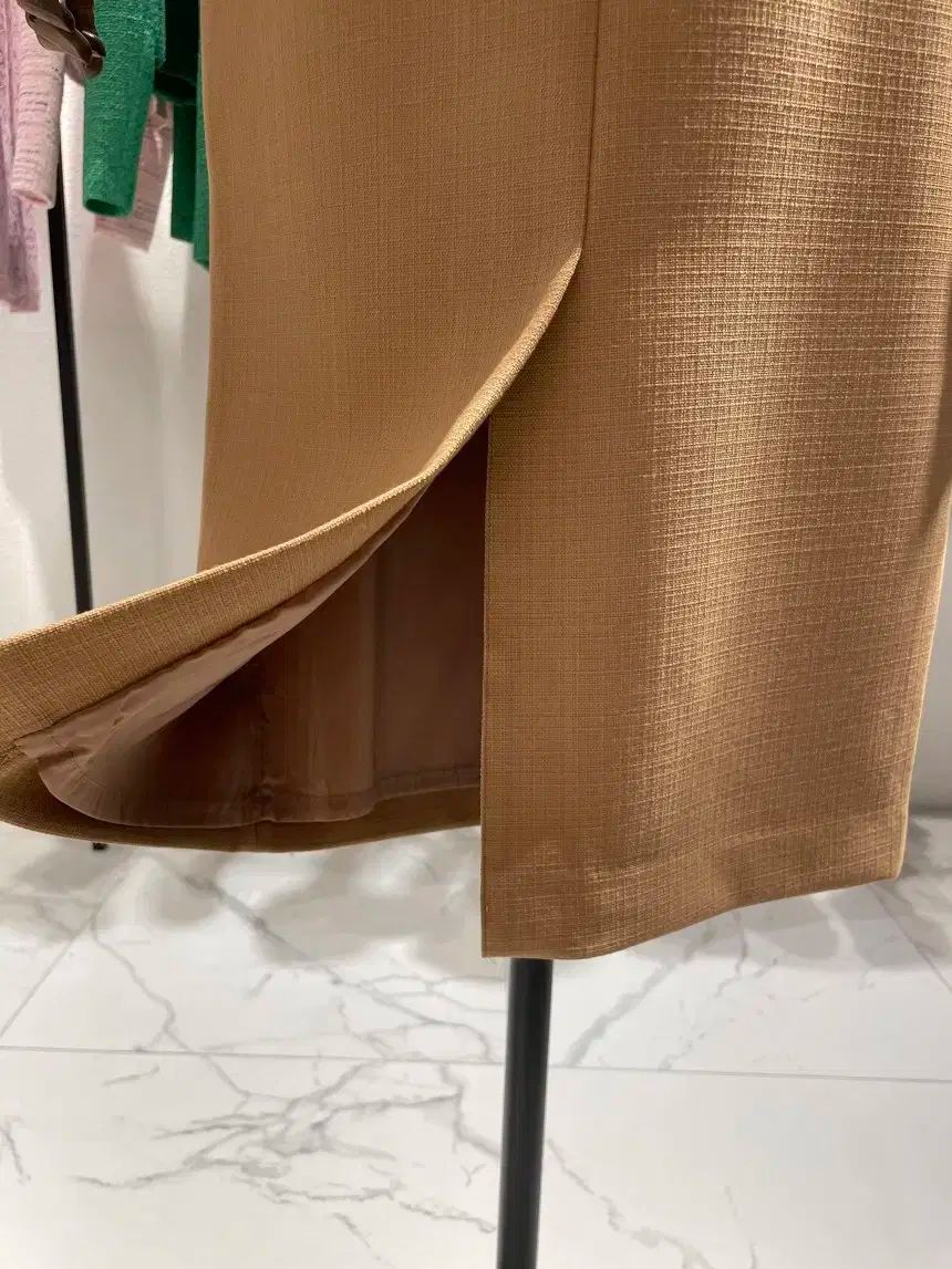 MOJO.S.PHINE モジョエスピン ロゴベルト ハイウエスト H ライン スカート GULLKHAN_COM