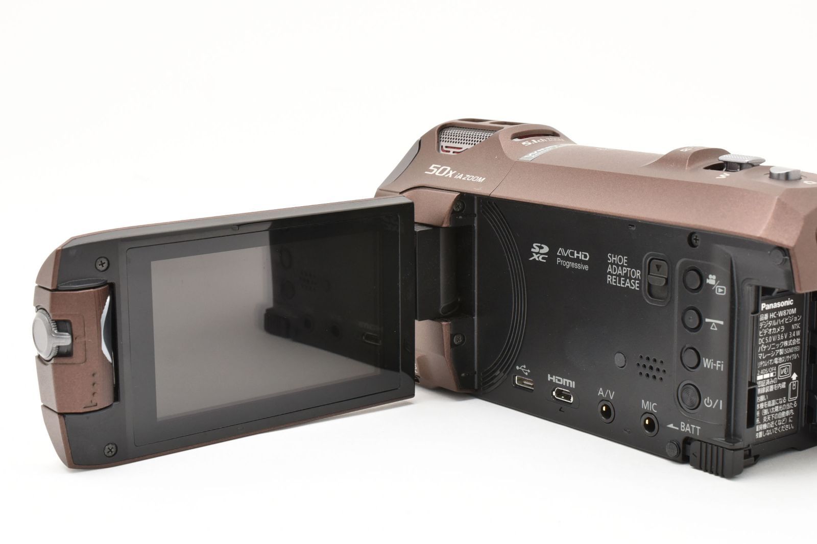 Panasonic HDビデオカメラ W870M ブラウン 71M3ky2PXBL._UF350,350_QL80_.jpg