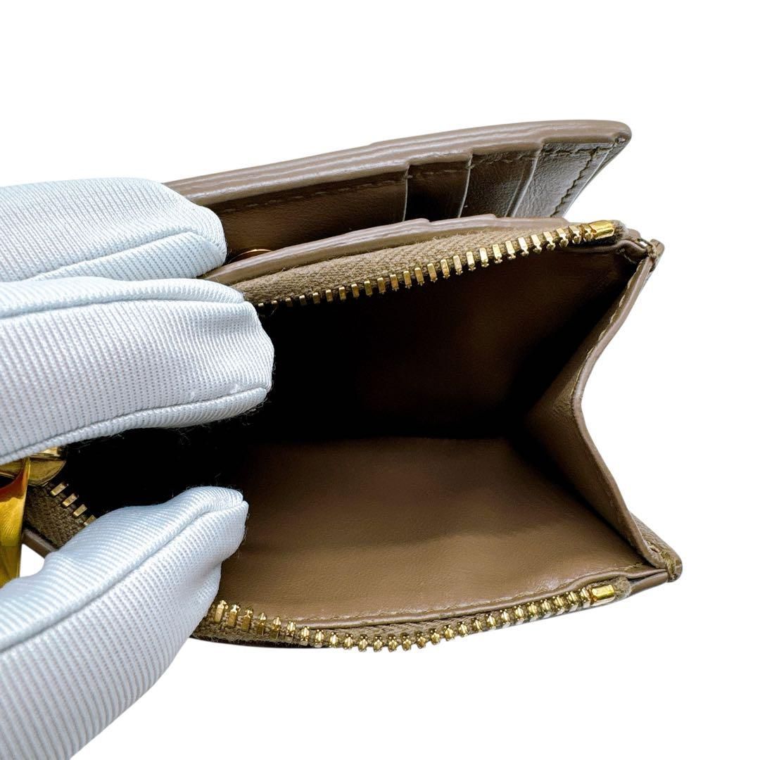 ボッテガヴェネタ カセット イントレチャート 二つ折り 財布